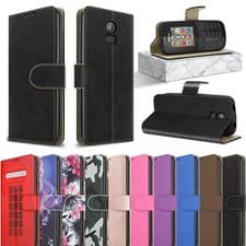Image of For Nokia 130 (2017) Leather Wallet Magnetic Flip Book Stand Phone Case Cover