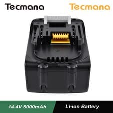 Image of 6Ah 14.4V Li-ion Battery for Makita BL1430 BL1440 BL1440B BL1450 BL1415 BL1415N