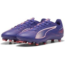 Image of Men's PUMA Ultra 5 Play FG/AG Football Boots Size UK 10 Lapis Blue Brand New
