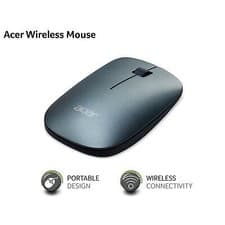 Image of Acer Wireless Mouse M502 Green 2.4GHz RF Wireless 1200 DPI Optical GP.MCE11.01K