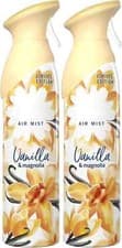Image of Febreze Air Freshener for Room Spray & Bathroom, Vanilla & Magnolia, 185ML x 2
