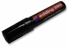 Image of EDDING - Broad Chisel Tip Permanent Marker Pen - Black