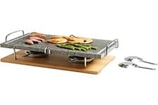 Image of Hot Stone Grill, Gourmet Tabletop Food Grill, Stone Grill For Steak Seafood