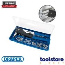 Image of Draper 27848 2 Way Hand Riveter Kit Pop Rivet Gun Hand Riveter Tool (New 19782)
