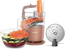 Image of Kenwood MultiPro Go Super Compact Food Processor, 650W 1.3L, Red