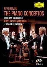 Image of KRYSTIAN ZIMERMAN-BERNSTEIN THE PIANO CONCERTOS DVD Music Concert New UK R2