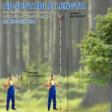 Image of Tree Loppers Long Reach Telescopic, 82-426cm Long Reach Pruner Extendable Handle