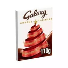 Image of Galaxy Christmas Chocolate Advent Calendar, Christmas Gifts Milk Chocolate 110g