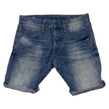 Image of G-STAR Men's Light Aged 3301 Denim Shorts RRP £50