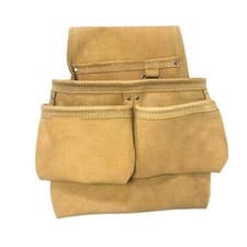 Image of Professional Heavy Duty Single Leather Tool Pouch Large Organiser