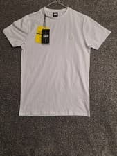 Image of 883 Police Arun Mens Stretch Cotton White T-Shirt Size Small
