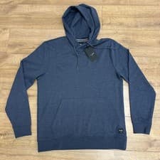 Image of ONLY  & SONS REGULAR FIT SWEAT HOODIE HOODY LARGE L NAVY BLUE