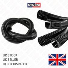 Image of Flexible Convoluted Tubing - Split - Unsplit Conduit Black Protection Tubing