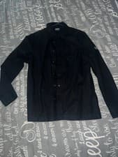 Image of Barbour International Overshirt, Black Design Men’s Size Small
