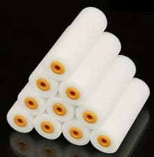 Image of 4 inch Foam Mini Rollers Woodwork Gloss,Varnish Roller Sleeves Smooth Finishing