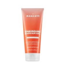 Image of ManCave Energise Mens Shower Gel, 200 ml, Body Wash, Natural Ingredients, Vegan,