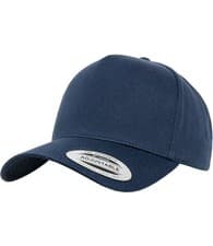 Image of Flexfit 5 Panel Curved Classic Snapback Cap Baseball Hat