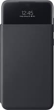 Image of Genuine / Official Samsung Galaxy A33 Smart S-View Wallet Case / Cover - Black