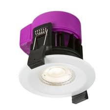 Image of Knightsbridge Dimmable Downlight 230V IP65 6W Fire-rated LED  4000K