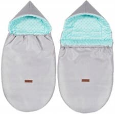 Image of Baby Hooded Footmuff Stroller Pushchair Dimple Warm Sleepsacks