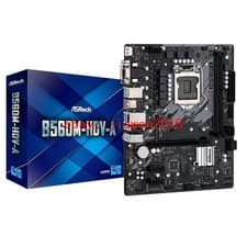 Image of ASRocK B560M-HDV-A Motherboard B560 LGA 1200 2 x DDR4 M.2 Miro-ATX DVI-D *ib