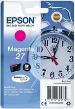 Image of Epson 27 Magenta Alarm Clock Genuine, DuraBrite Ultra Ink Cartridge