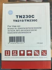 Image of TN230C Cyan Compatible Laser Toner Cartridge TN-230 / TN210