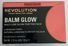 Image of Revolution Peach Bliss Balm Glow Luminous Finish New & Sealed RRP £6