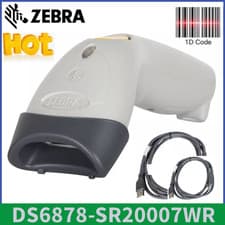 Image of Zebra Symbol LS1203 Corded Handheld Laser 1D Barcode Scanner/Imager+USB Cable