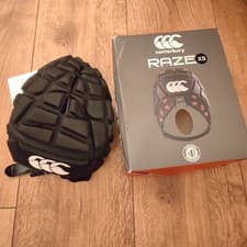 Image of Canterbury RAZE Rugby Headguard Adult/Junior - XSmall - Black