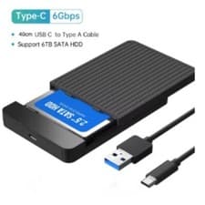 Image of External 2.5 Hard Disk SSD 1TB SSD External Hard Drive