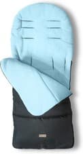 Image of Universal Footmuff Baby Toddler Cosy Warm Toes Buggy Pram Stroller - Baby Blue