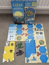 Image of CATAN Seafarers 5-6 Player Expansion -6th Edition -Never Played (1 Ship Missing)
