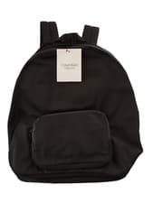 Image of CK Backpack Calvin Klein Black 2 Compartment Insulated Zipper *Genuine*