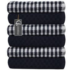 Image of Pack of 6 Tea Towel 100% Cotton Terry Kitchen Towels DishTowel , Tea towels !!!