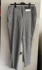 Image of Dorothy Perkins Ankle Grazers Uk 10 Trousers Tailored