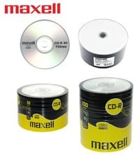 Image of Maxell CD-R Recordable Blank CD / CD-RW Discs 700MB 52x 80min various pack lot