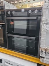 Image of Blomberg ROTN9202DX 59.4cm Built-Under Electric Double Oven - Dark Steel