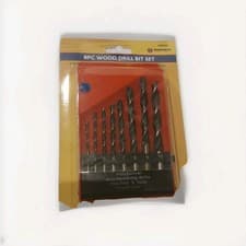 Image of 8PK WOOD DRILL BIT SET 3MM- TO 10MM WOOD DRILL BIT WOOD DRILL BIT