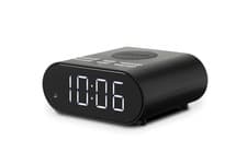 Image of Roberts Ortus Charge FM clock radio with bluetooth in Black or White