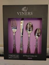 Image of Viners Grand 24-Piece Stainless Steel Cutlery Set