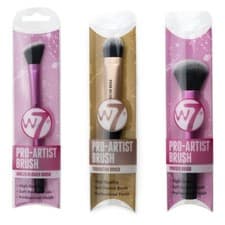 Image of W7 Cosmetics Foundation Brush Pro Artist Soft, Professional Finish Pick From