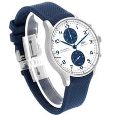 Image of New IWC Portugieser Chronograph Stainless Steel Automatic 41 mm Watch IW371620