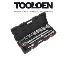 Image of Sealey AK2583 Socket Set 3/4"Sq Drive 12-point WallDrive® 15pc Metric
