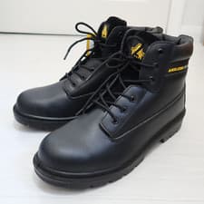 Image of Amblers Safety Boot Mens Boots Workwear Lace Up Black Toe Cap - Size 12