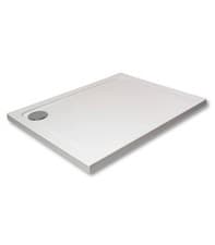 Image of Rectangular Shower Tray Stone Resin Low Profile Made In The UK