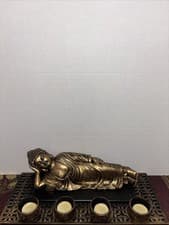 Image of Lying Buddha Tealight Candle Holder