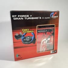 Image of Ps2 Logitech Gt Force + Gran Turismo 3 A-Spec Eur New