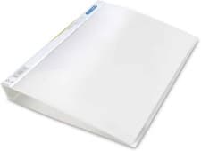 Image of 1 X Rapesco EXECUTIVE 25mm 4-Ring A4 Presentation Binders 0803 CLEAR FREE DELIVE