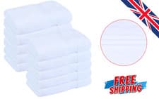 Image of 100% Egyptian Cotton Super Bath Sheet Soft & Absorbent Plush 500 GSM Pack of 6